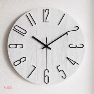 Aviation Chronograph Wall Clock - All Black Stealth Edition